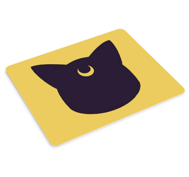 Tengerész hold macska anime egér szőnyeg - TenStickers