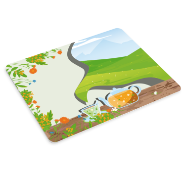 Frissítő gyógynövény tea mouse pad eredeti - TenStickers