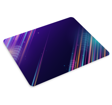 Színes absztrakt vonalak mouse pad minták - TenStickers