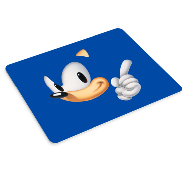 Sonic rajzfilmfigura anime egér szőnyeg - TenStickers