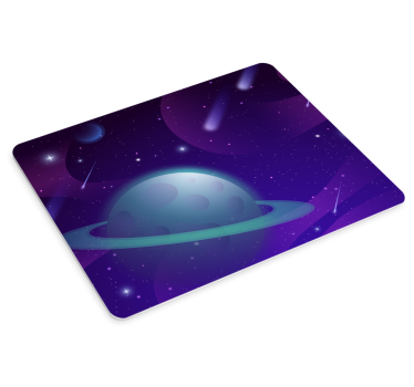 Galaxis bolygó felfedezés mouse pad szerencsejáték - TenStickers