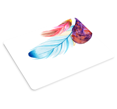 Színes toll művészet eredeti egérpad - TenStickers