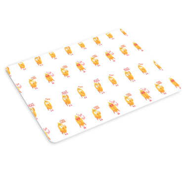 Vidám rajzos madarak mouse pad eredeti - TenStickers
