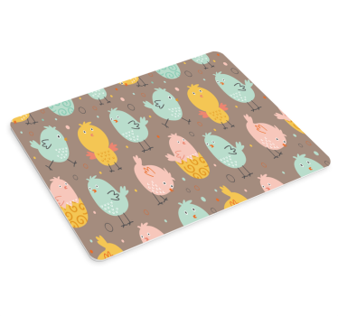 Élénk madármotívumok mouse pad eredeti - TenStickers