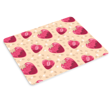 Cuki eper szívek egérpad minták - TenStickers
