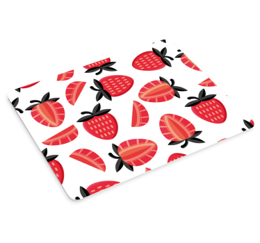 Stilizált eper minta egérpadokhoz - TenStickers