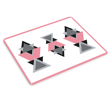 Geometrikus mintázatú egérpadok - TenStickers