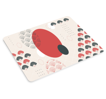 Geometriai japán egérpárna minták - TenStickers
