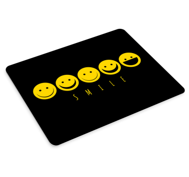Mosolygó emoji kollekció egérpadokhoz - TenStickers