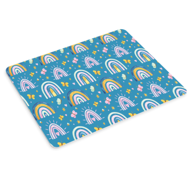 Színes szivárvány minták - mouse pad minták - TenStickers