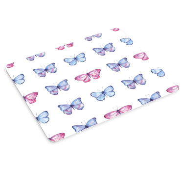 Élénk pillangó jelvény - mouse pad minták - TenStickers