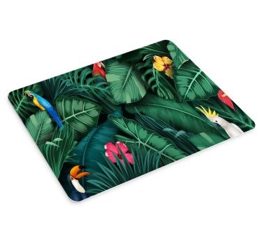 Trópusi madár mintás mouse pad eredeti - TenStickers