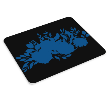 Botanikai levél elemek - eredeti egérpad - TenStickers