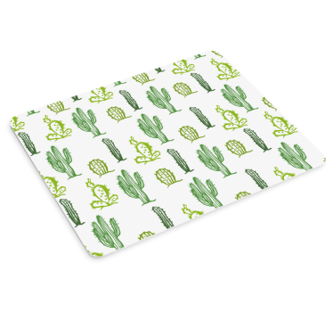 Kaktusz minta design egérpad minták - TenStickers