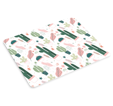Kaktuszlevél minták mouse pad minták - TenStickers