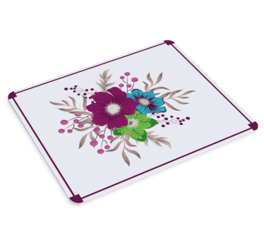 Virágmintás egérpad eredeti - TenStickers
