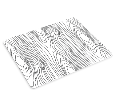 Természetes faerezet mouse pad minták - TenStickers