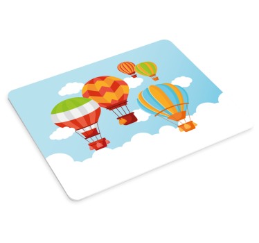Vibráló léggömbök egérpad minták - TenStickers