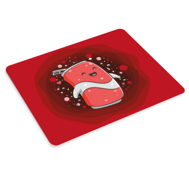 Boldog Üdítő karakter - egérpad szerencsejáték - TenStickers