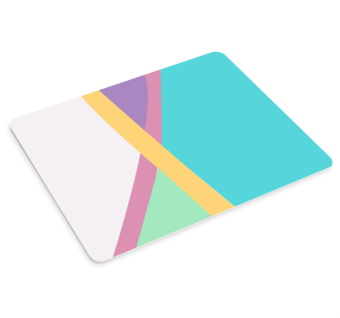 Vibráló geometrikus minták egérpadhoz - TenStickers
