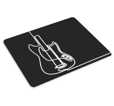 Elektromos gitár minimalista design több egérpad - TenStickers