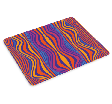 Élénk hullám minták mouse pad minták - TenStickers