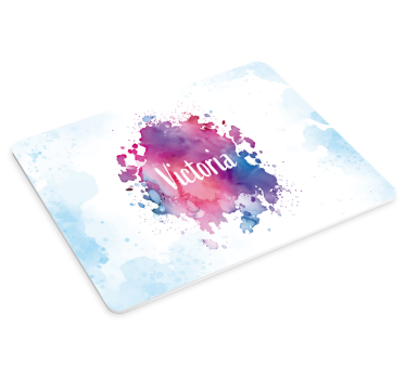 Színes akvarell pöttyös egérpad - TenStickers