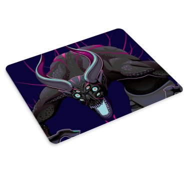 Mitikus lény illusztráció mouse pad szerencsejáték - TenStickers