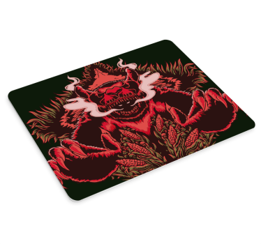 Félelmetes szörnyek látványa - mouse pad szerencsejáték - TenStickers