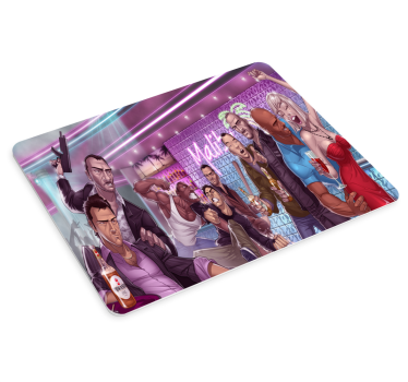 Dramatikus parti jelenet - mouse pad szerencsejáték - TenStickers