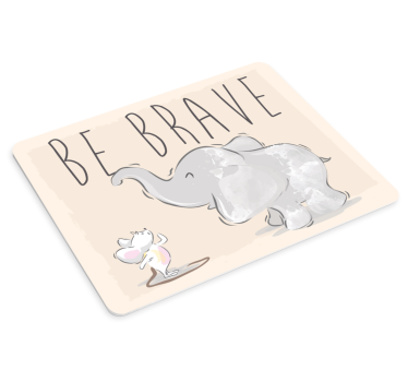 Bátorító állatbarát egérpadok - TenStickers
