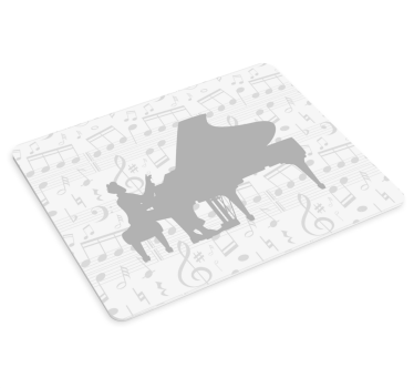 Zongorista tervező zenész több egérpad - TenStickers