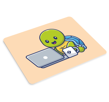 Vidám teknős munka - egérpad szerencsejáték - TenStickers