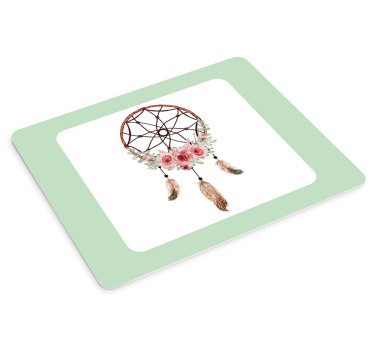 Álomfogó virág dekor - egérpad eredeti - TenStickers