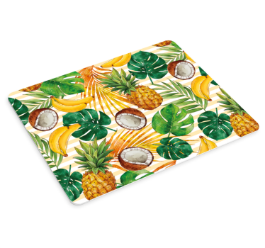 Trópusi gyümölcs minták - mouse pad minták - TenStickers