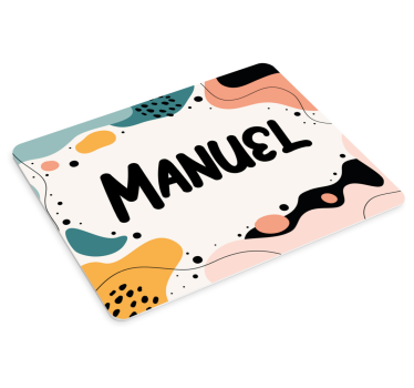 Merész név kiemelések egérpad névvel - TenStickers