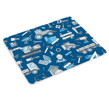 Építőszerszám mintás mouse pad eredeti - TenStickers