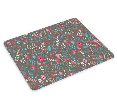 Virágos természet motívum - mouse pad minták - TenStickers