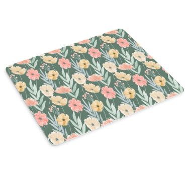 Botanikai nyomat minták mouse pad minták - TenStickers