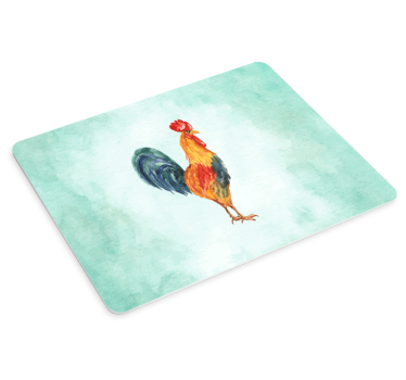 Színes kakas illusztráció - mouse pad eredeti - TenStickers