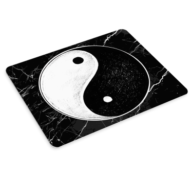 Yin yang szimbólum egérpad - TenStickers