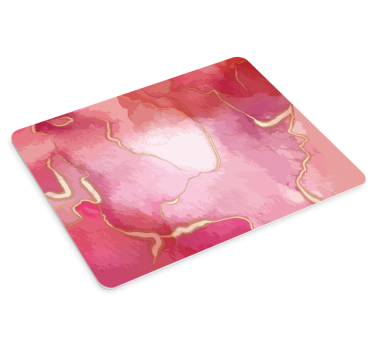 Absztrakt rózsaszín keringők - mouse pad minták - TenStickers