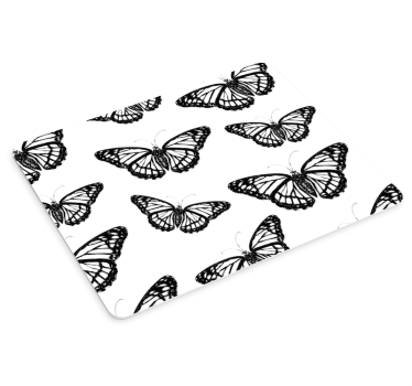 Elegáns pillangó minták mouse padokhoz - TenStickers