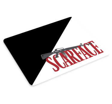 Scarface ihlette művészet egérpad - TenStickers