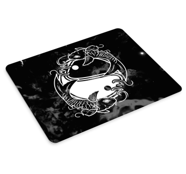 Yin yang hal művészet eredeti egérpad - TenStickers