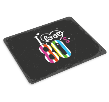 Színes 80-as évek szerelem egérpad outes - TenStickers