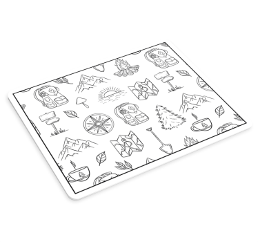 Kemping kaland elemei - egérpad eredeti - TenStickers