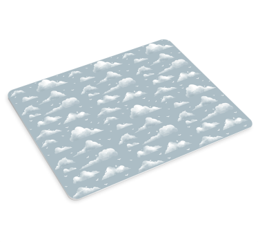 Puhafelhő minta egérpad minták - TenStickers
