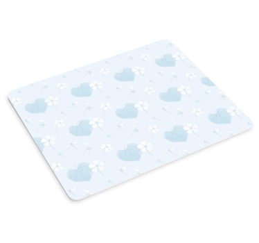 Virágos szív minta egérpad minták - TenStickers