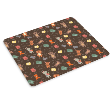 Játékos Állatmintás - mouse pad eredeti - TenStickers